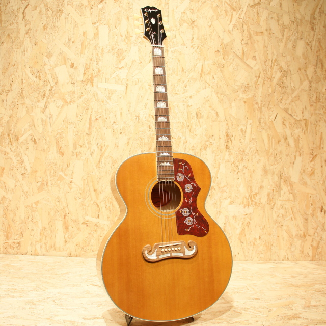 Epiphone Masterbilt Inspired by Gibson J-200 Aged Natural Antique Gloss エピフォン サブ画像2