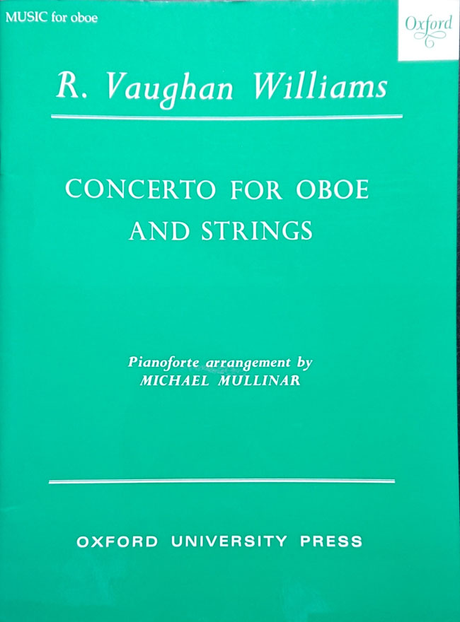 ヴォーン・ウィリアムズ / オーボエと弦楽のための協奏曲（オーボエ洋書)