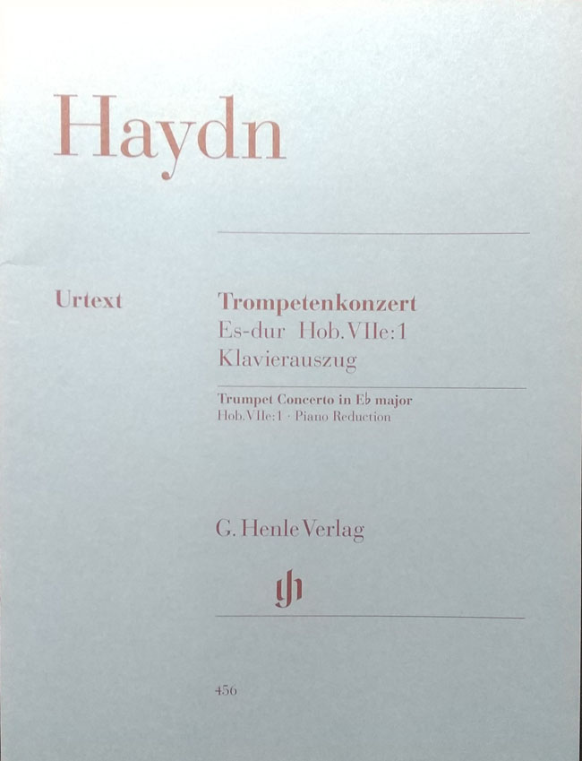 ヘンレ社 ハイドン / トランペット協奏曲 変ホ長調 （トランペット洋書） G. Henle Verlag フランツ ヨーゼフ ハイドン