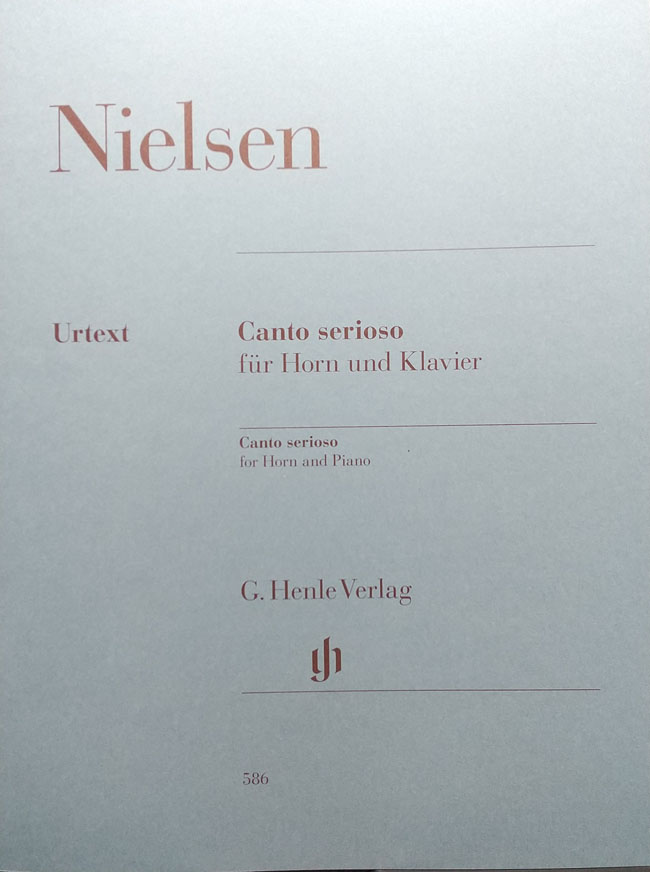 ヘンレ社 ニールセン / 厳粛な歌 FS 132 (ホルン洋書) G. Henle Verlag カール・ニールセン
