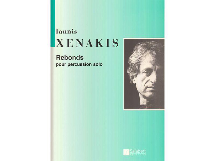 （洋書） 【ネコポス発送】パーカッションソロ『lannis XENAKIS/Rebonds pour percussion solo』 ヨウショ