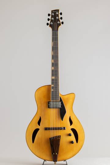 Yamaoka Archtop Guitars Strings Art JG-1 Vintage Amber 山岡ギターズ サブ画像2