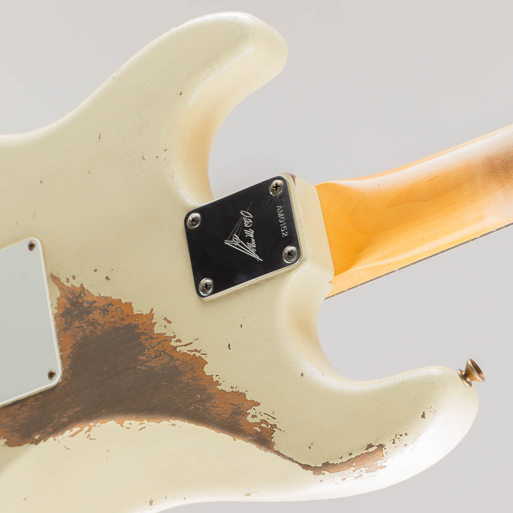 FENDER CUSTOM SHOP 1965 Stratocaster Heavy Relic/Vintage White/Austin MacNutt【サウンドメッセ限定価格 1,694,000円】 フェンダーカスタムショップ サブ画像12