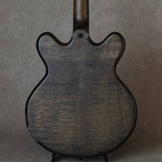 Victor Baker Guitars Model 35 Chambered Semi-hollow Black smoke stain S/N:644 ヴィクター ベイカー サブ画像2