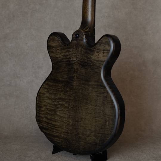 Victor Baker Guitars Model 35 Chambered Semi-hollow Black smoke stain S/N:644 ヴィクター ベイカー サブ画像5