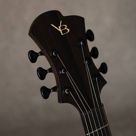 Victor Baker Guitars Model 35 Chambered Semi-hollow Black smoke stain S/N:644 ヴィクター ベイカー サブ画像8
