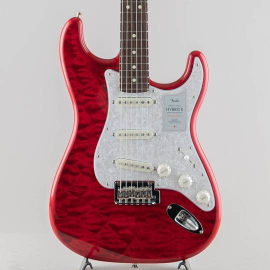 2024 Collection Made in Japan Hybrid II Stratocaster/Quilt Red Beryl/R