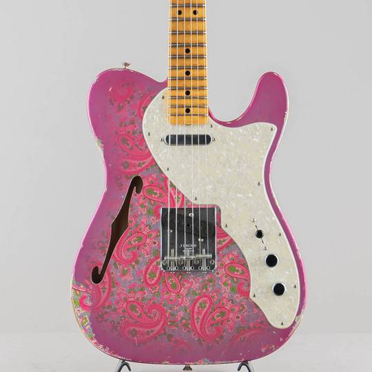 Wildwood 10 1969 Telecaster Thinline Relic Pink Paisley w/Josefina Hand-Wound PU 2016
