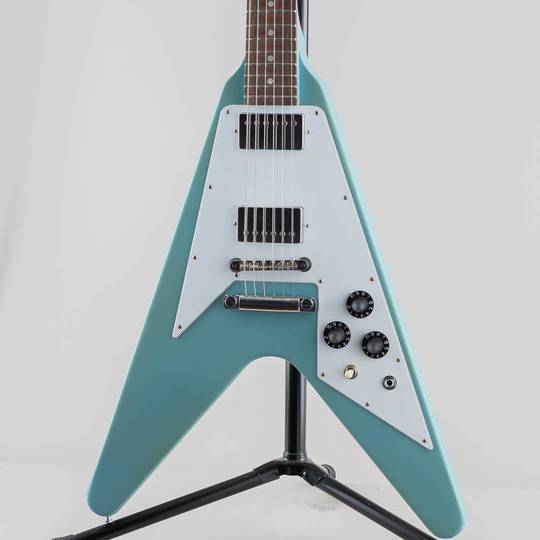 GIBSON CUSTOM SHOP 70s Flying V Dot Inlays Maui Blue with Matching Headstock VOS【S/N:74006423】 ギブソンカスタムショップ サブ画像8