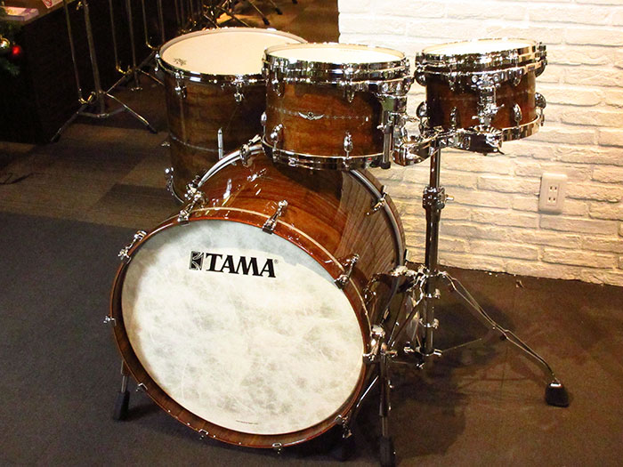 TAMA STAR Bubinga Drum Kits NTI 22 10 12 16 / Natural Indian Laurel タマ サブ画像1