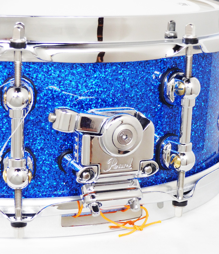 39177円 人気の春夏 Pearl RF1450S C #832 Reference Snare Drum 14×5 - Sapphire Blue Sparkle