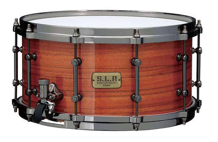 LGM147-GTZ / S.L.P. Snare Drum 14"x7" G-MAPLE w/ZEBRAWOOD OUTER PLY