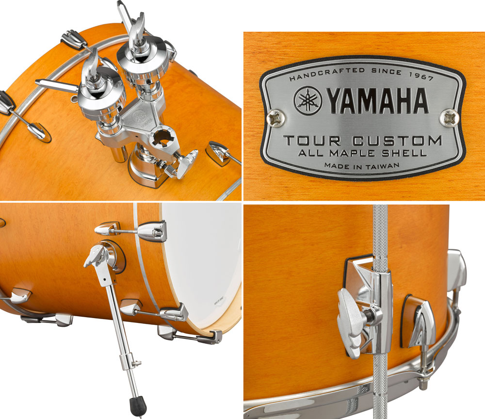 YAMAHA TMP0F4BTS Tour Custom バタースコッチサテン ドラムセット / 20 10 12 14＜タムホルダー付属＞ ヤマハ サブ画像4