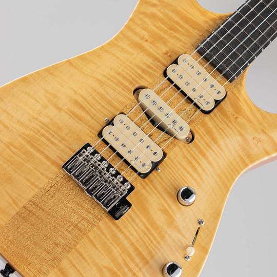 Marchione Guitars Neck-Through Carve Top Figured Maple African Mahogany H/S/H Clear Natural マルキオーネ　ギターズ サブ画像10
