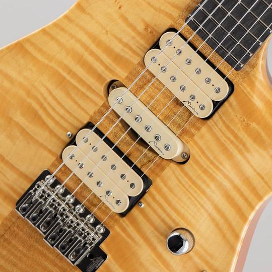 Marchione Guitars Neck-Through Carve Top Figured Maple African Mahogany H/S/H Clear Natural マルキオーネ　ギターズ サブ画像15