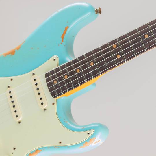 FENDER CUSTOM SHOP 2024 Collection Limited 1964 L-Series Stratocaster Heavy Relic/Aged Daphne Blue フェンダーカスタムショップ サブ画像11