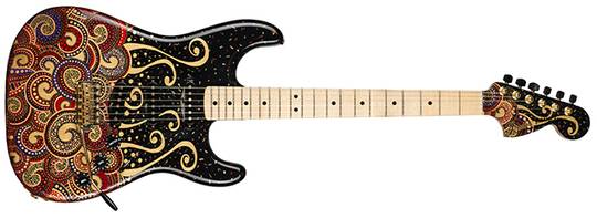 Ken Stratocaster Paisley Fantasy Masterbuilt By Greg Fessler【2022年より10月頃入荷予定、ご予約受付中】