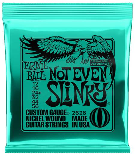 ERNIE BALL NOT EVEN SLINKY NICKEL WOUND 12-56 (2626) アーニーボール