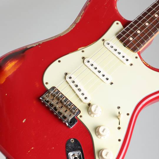 FENDER CUSTOM SHOP 1963 Stratocaster Relic Multilayer Dakota Red Built By Dennis Galuszka 2013 フェンダーカスタムショップ サブ画像10