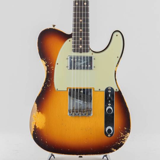 Limited Edition Cunife Telecaster Custom Relic/Faded Aged Chocolate 3-Color Sunburst