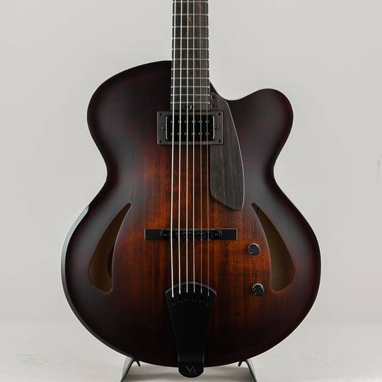 Victor Baker Guitars Model 15 Archtop Brown smoke with satin topcoat S/N:639 ヴィクター ベイカー