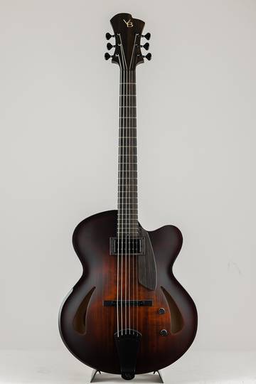Victor Baker Guitars Model 15 Archtop Brown smoke with satin topcoat S/N:639 ヴィクター ベイカー サブ画像2