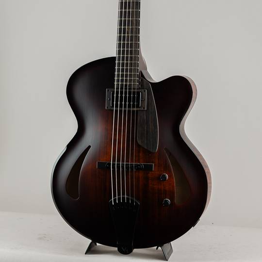 Victor Baker Guitars Model 15 Archtop Brown smoke with satin topcoat S/N:639 ヴィクター ベイカー サブ画像8