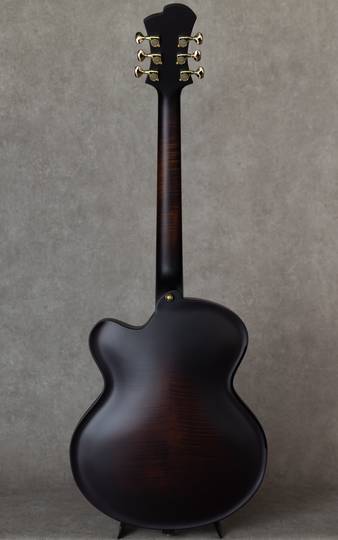 Victor Baker Guitars Model 15 Archtop 2 Pickup Dark Brown Burst with satin topcoat S/N:646 ヴィクター ベイカー サブ画像3