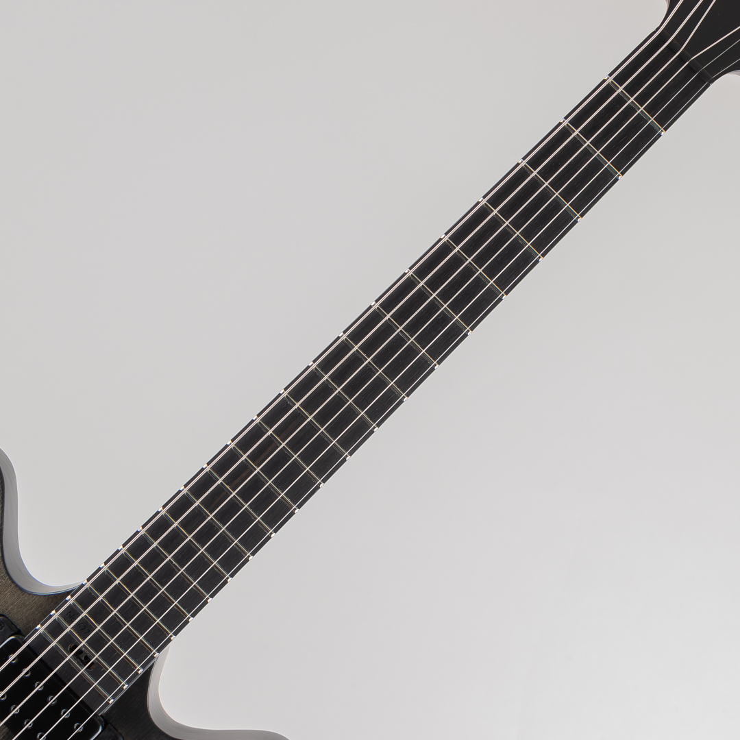Victor Baker Guitars Model 35 Chambered Semi-hollow F Hole Style Black smoke stain S/N677 2024 ヴィクター ベイカー サブ画像5