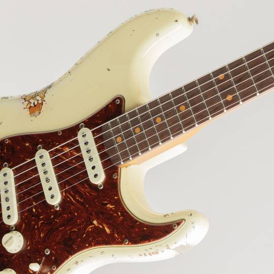 FENDER CUSTOM SHOP 2021 Limited 1961 Stratocaster Heavy Relic / Aged Vintage White Over 3-Color Sunburst フェンダーカスタムショップ サブ画像11