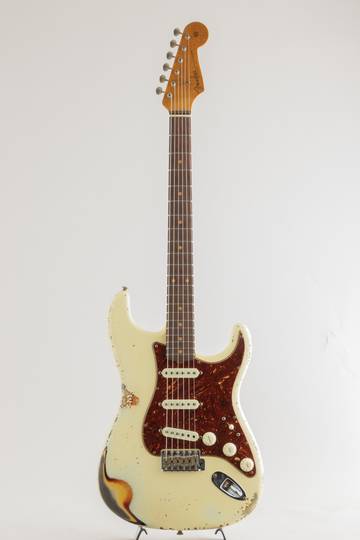 FENDER CUSTOM SHOP 2021 Limited 1961 Stratocaster Heavy Relic / Aged Vintage White Over 3-Color Sunburst フェンダーカスタムショップ サブ画像2