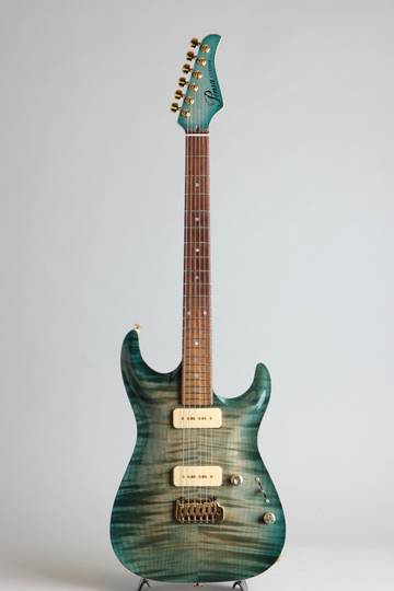 Pensa Custom Guitars MK-1 P-90 Style Aqua Blue Burst 2015 ペンサ カスタム ギターズ サブ画像2