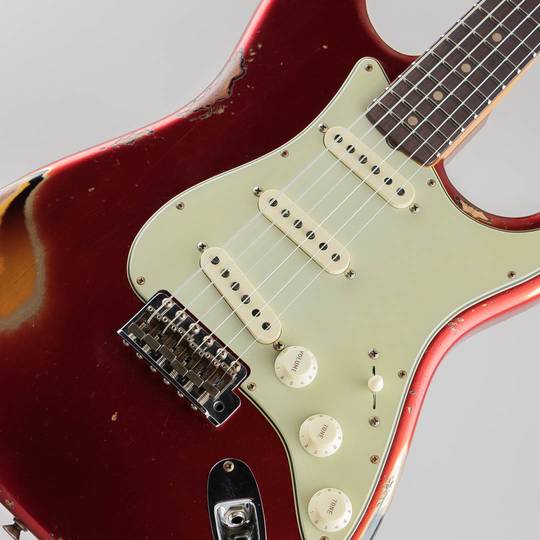 FENDER CUSTOM SHOP Limited 1962 Stratocaster Heavy Relic/Aged Candy Apple Red over 3-Tone Sunburst フェンダーカスタムショップ サブ画像10