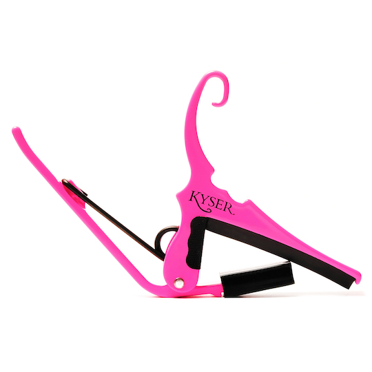 Neon Collection Quick-Change Acoustic Capo/NEON PINK