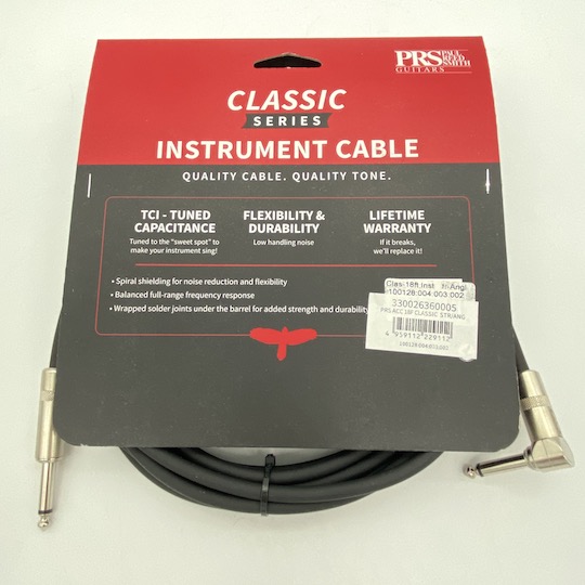 Paul Reed Smith 18ft Classic Instrument Cable Straight/Angle ポールリードスミス サブ画像1