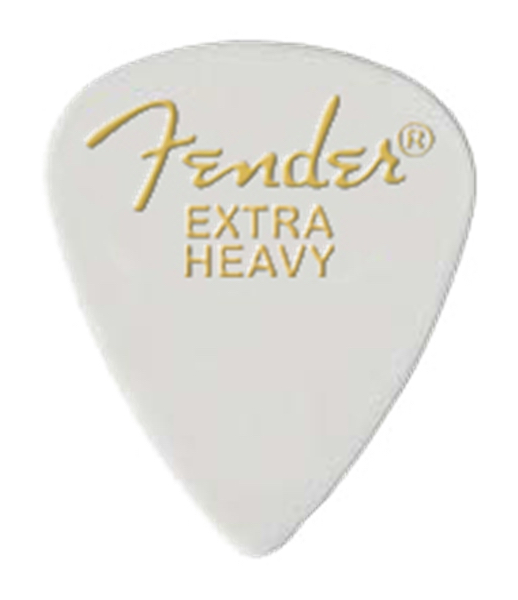 351 SHAPE CLASSIC CELLULOID PICKS/WHITE-EXTRA HEAVY/10枚入り