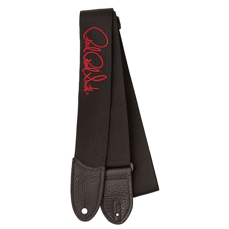 PRS Signature Logo 2 Poly Guitar Strap Red