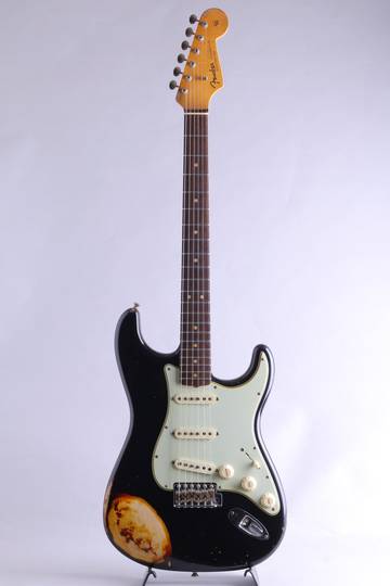 FENDER CUSTOM SHOP 63 Stratocaster Relic Built by Dennis Galuszka/Black over 3Color Sunburst【S/N:R96208】 フェンダーカスタムショップ サブ画像2