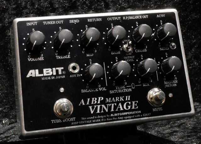 ALBIT A1BP VINTAGE MARK II BASS PRE-AMP 商品詳細 | 【MIKIGAKKI.COM 
