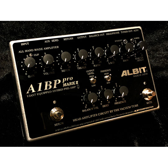 ALBIT A1BP pro MARK II BASS PRE-AMP 商品詳細 | 【MIKIGAKKI.COM 