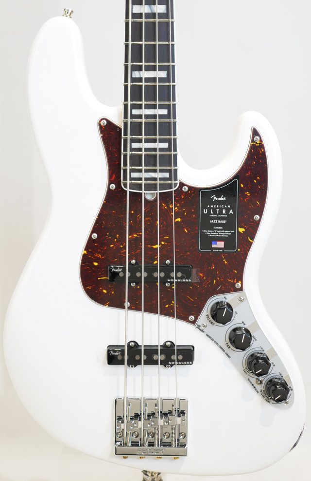 AMERICAN ULTRA JAZZ BASS (Arctic Pearl)