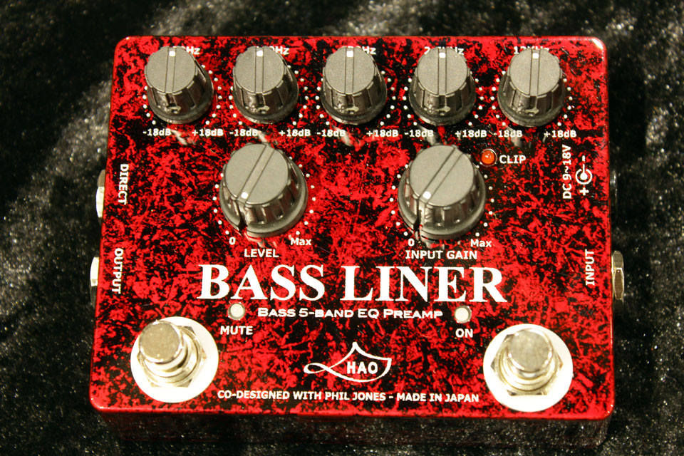 HAO 30台限定!!BASS LINER Storm Color (Red Storm) 商品詳細