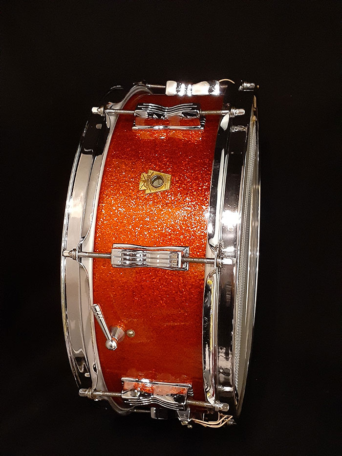 Ludwig 【VINTAGE】65' Jazz Festival Sparkling Red 14x5,5 ラディック サブ画像1