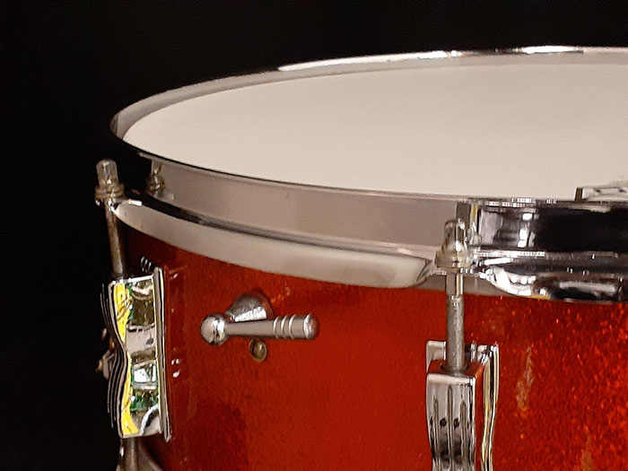 Ludwig 【VINTAGE】65' Jazz Festival Sparkling Red 14x5,5 ラディック サブ画像3