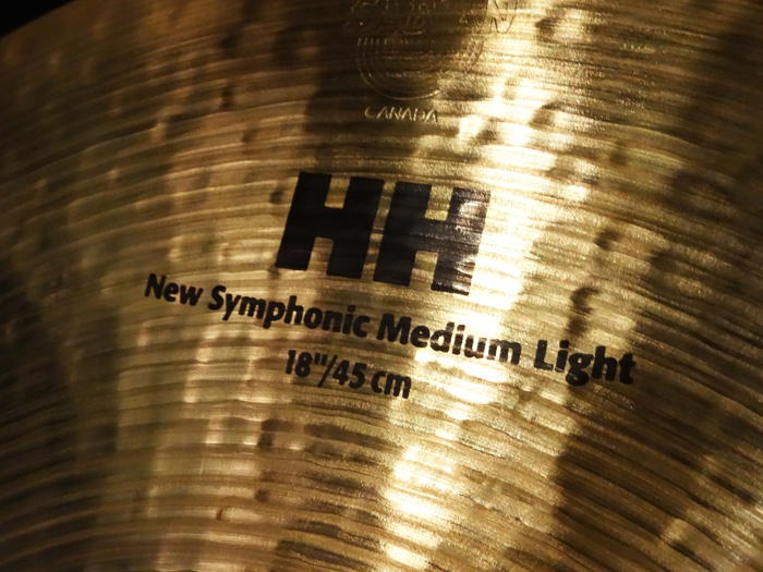 SABIAN 【USED】HH 18 New Symphonic Medium Light ペア セイビアン サブ画像2