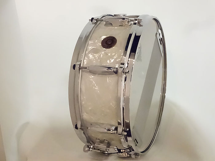 GRETSCH 【VINTAGE】Late 60s Name Band #4157 White Pearl 14×5.5 グレッチ サブ画像10