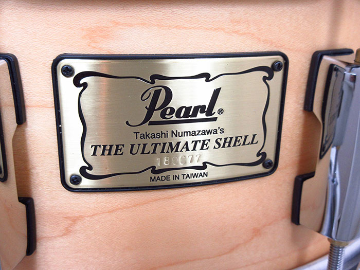 Pearl 【中古品】TNS1455S/C THE Ultimate Shell Snare Drums supervised by 沼澤尚（TYPE1 6ply /6.1mm） パール サブ画像1
