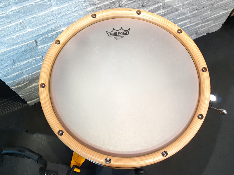 aural drums 【委託中古品】aural  14x5 classic select persimmon/wood hoop（Single Strainer/TRICK） オーラル・ドラムス サブ画像1