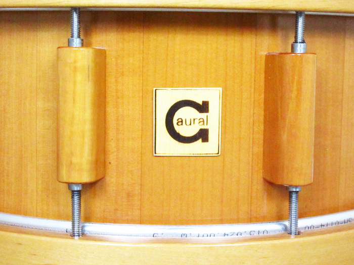 aural drums 【委託中古品】aural 14x6 classic select persimmon/wood hoop（Single Strainer） オーラル・ドラムス サブ画像1