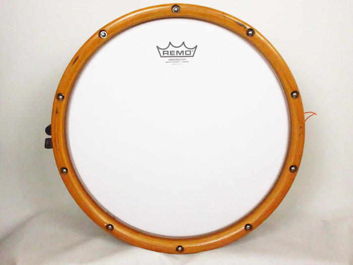 aural drums 【委託中古品】aural 14x6 classic select persimmon/wood hoop（Single Strainer） オーラル・ドラムス サブ画像3